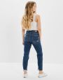  מכנסי ג'ינס MOM עם קרעים של AMERICAN EAGLE