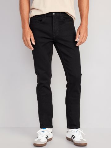 מכנסי ג'ינס ארוכים בגזרת Slim של undefined