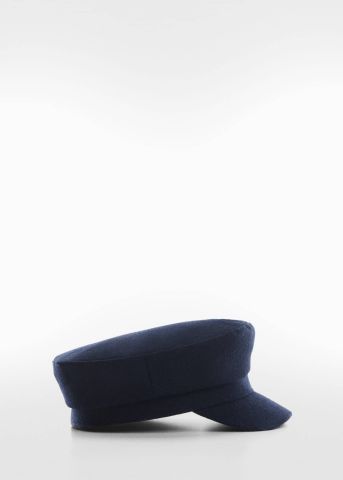 כובע בארט בשילוב צמר / נשים של MANGO