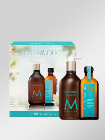 מארז קיץ חלומי - שמן טיפולי 100 מ״ל + קרם גוף 360 Dream Duo - Moroccanoil Treatment + Body Lotion של MOROCCANOIL