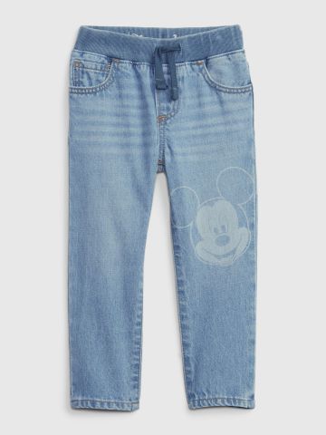 מכנסי ג'ינס עם הדפס דיסני / 12M-5Y של GAP