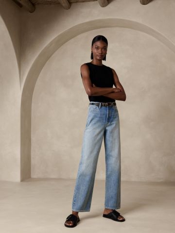 מכנסי ג'ינס ארוכים Loose של BANANA REPUBLIC