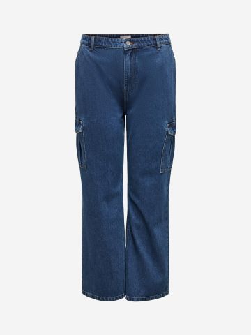 מכנסי ג'ינס ארוכים בגזרה ישרה / נשים של undefined