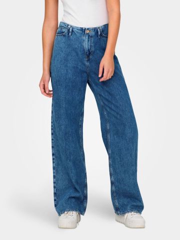 מכנסי ג'ינס ארוכים בגזרה מתרחבת של ONLY