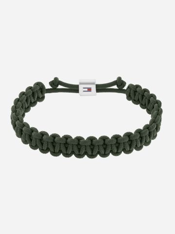 צמיד בד קלוע Tommy Braided Textile bracelet / גברים של TOMMY HILFIGER