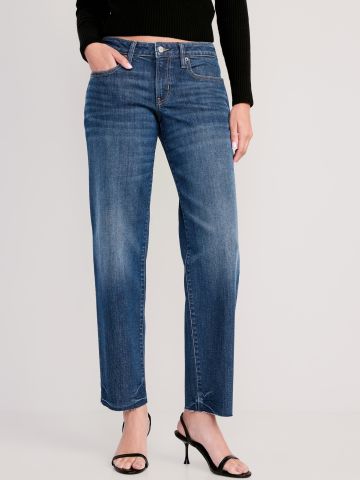 ג'ינס רחב בגזרה נמוכה של OLD NAVY