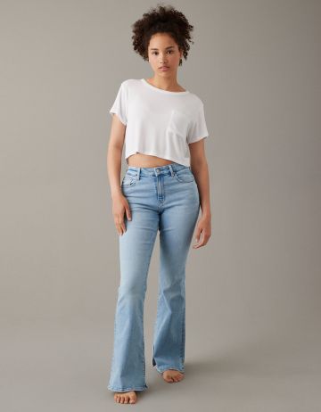 ג'ינס בגזרה מתרחבת של undefined