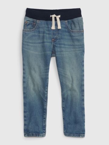 מכנסי ג'ינס ארוכים עם גומי / 12M-5Y של GAP
