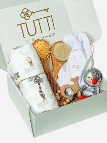 0-3M / מארז פינגווין Welcome Tutti של TUTTI