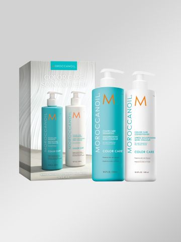 מארז שמפו ומרכך 500 מ״ל לשיער צבוע 500ML Duo Shampoo And Conditioner Color Care של MOROCCANOIL