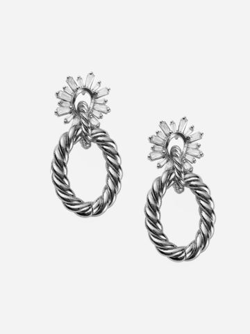 עגילי Shiny Rope Earrings / נשים של KEREN WOLF
