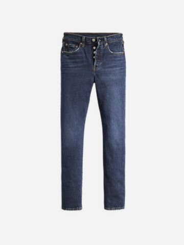 ג'ינס ארוך 501 בגזרה ישרה / נשים של LEVIS