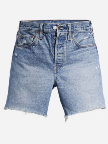 ג'ינס קצר 501 Mid-Thigh Short / נשים של LEVIS