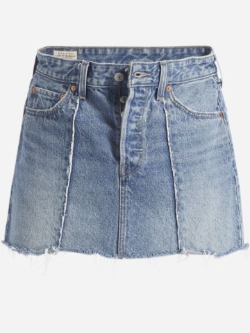 חצאית מיני ג'ינס / נשים של LEVIS