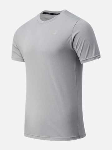 חולצת ריצה MT11207AG / גברים של NEW BALANCE