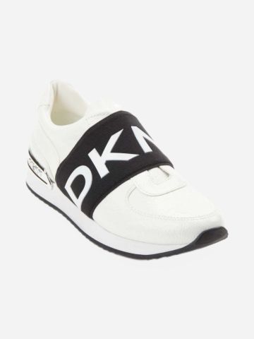 נעלי סניקרס עם לוגו / נשים של DKNY