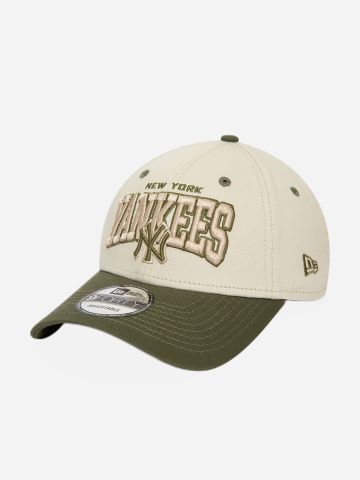 כובע מצחייה עם רקמת לוגו New York Yankees / גברים של NEW ERA