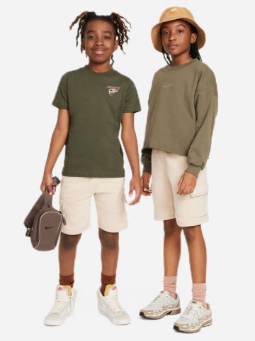 מכנסי טרנינג קצרים Nike Sportswear Club Fleece / ילדים של NIKE