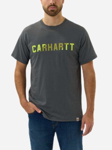 טישרט עם הדפס לוגו / גברים של CARHARTT