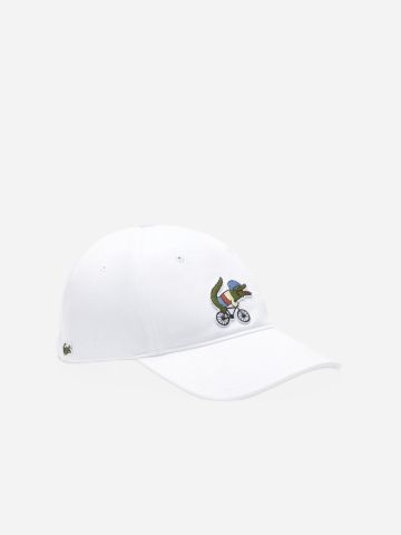 כובע מצחייה עם רקמת לוגו / יוניסקס של LACOSTE