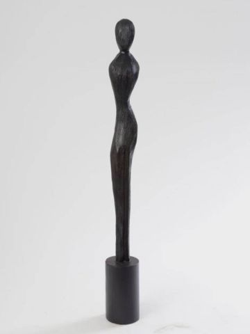 פסל עץ ארוך / 66X17 של ADAGIO