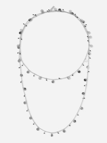 שרשרת Aya Necklace | Black Crystals / נשים של KEREN WOLF
