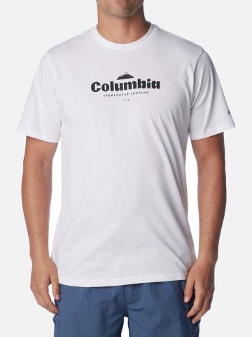טי שירט עם לוגו של COLUMBIA