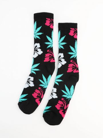 גרביים גבוהים Flowers / גברים