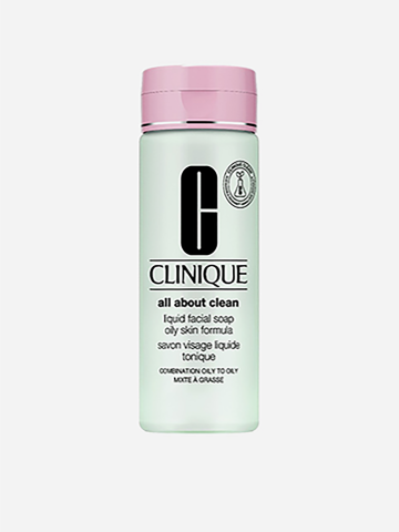 סבון פנים נוזלי לעור שמן OILY SKIN של CLINIQUE