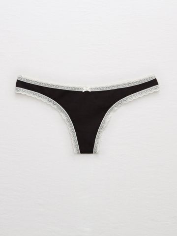 BASIC THONG (SOLID) של AERIE
