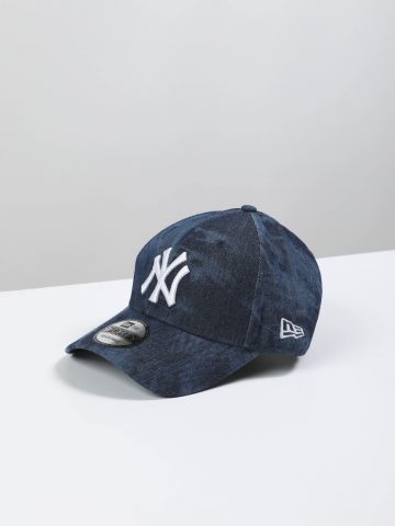 כובע מצחייה ג'ינס ווש עם לוגו 9FORTY