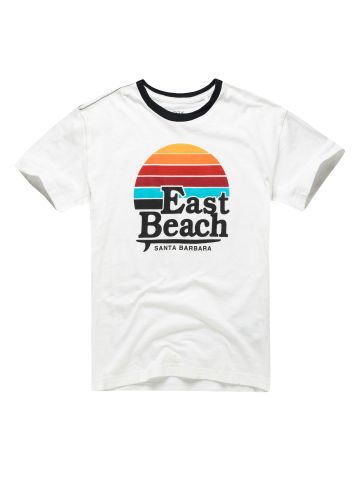 חולצה עם הדפס east beach / בנים