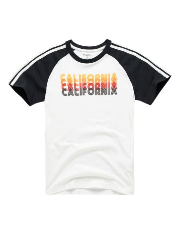 חולצה עם הדפס california / בנים