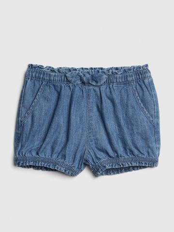 מכנסיים קצרים דמוי ג'ינס / בייבי בנות