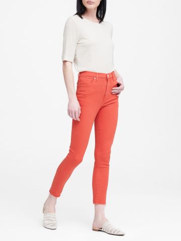 ג'ינס סקיני בגזרה גבוהה High-Rise Skinny / נשים