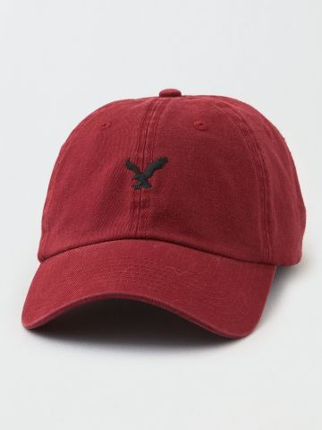 כובע מצחייה עם רקמת לוגו / גברים