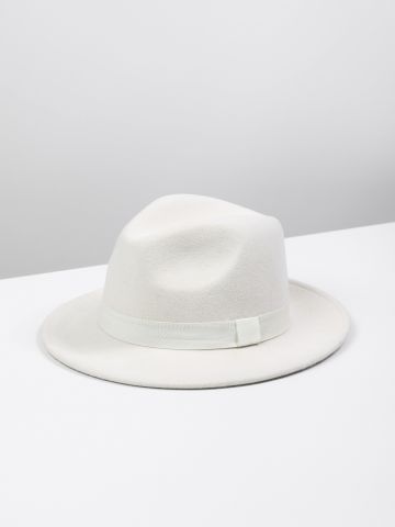 כובע צמר רחב שוליים Yang