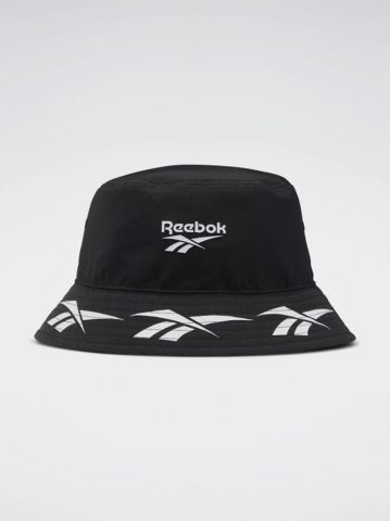 כובע באקט עם הדפס לוגו / גברים