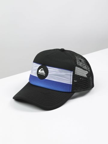 כובע מצחייה רשת עם לוגו / גברים