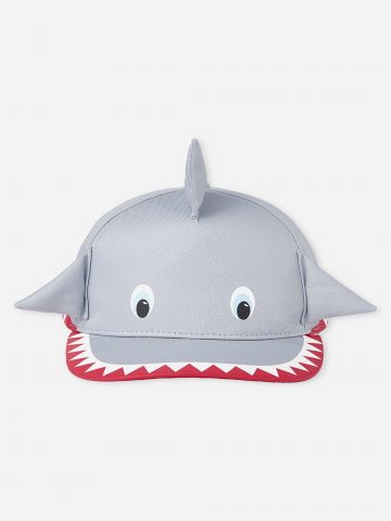 כובע מצחייה בדוגמת כריש / בייבי