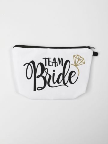 תיק איפור Team Bride