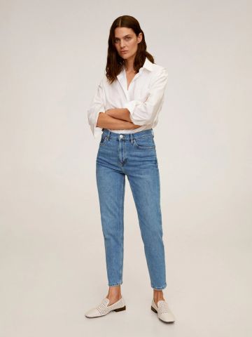 ג'ינס ארוך בגזרת Mom