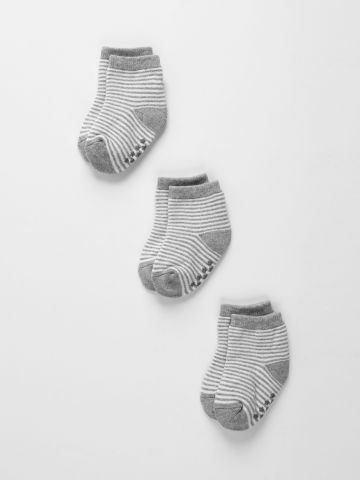 מארז 3 זוגות גרביים בהדפס / בייבי