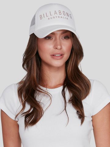 כובע מצחייה עם הדפס לוגו / נשים