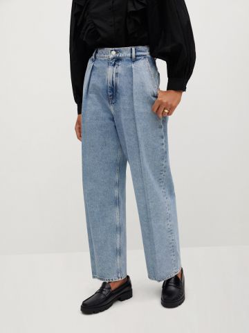 ג'ינס ארוך בגזרה ישרה