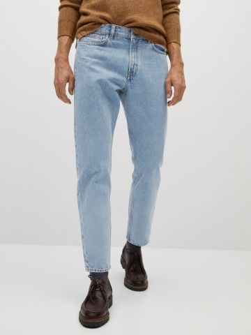 ג'ינס קרופ Tapered-fit