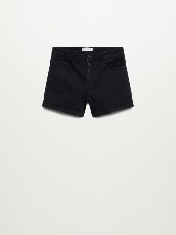 מכנסי ג'ינס קצרים עם כפתורים / TEEN של MANGO