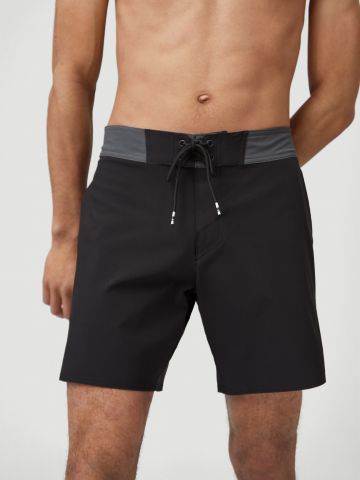 מכנסי בגד ים קולור בלוק / גברים