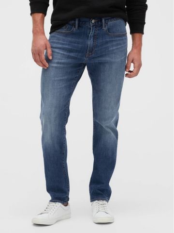 ג'ינס בגזרת Slim של undefined
