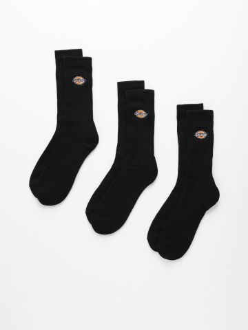 מארז 3 זוגות גרביים עם לוגו / נשים של DICKIES